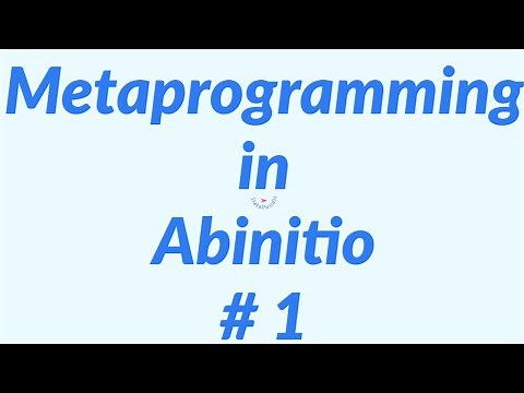 Metaprogramming in Abinitio part 1