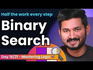 Master Binary Search with Pure Logic in JavaScript | Day 16/21 of Problem Solving with JS🚀