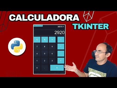 Programa tu Calculadora con Python y Tkinter con Diseño Moderno (GUI) 🥇