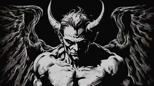 The Fall of Lucifer - From Heaven's Light to Hell's Depths