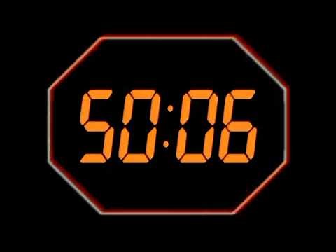 1 hour Alien Self Destruct Nostromo countdown timer