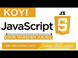 KOYI JAVASCRIPT 28 MATH SQRT