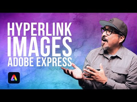 Creating Clickable Image Buttons in Adobe Express