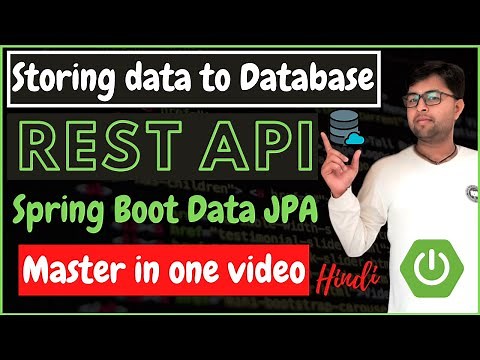 Spring Boot Data JPA 🔥🔥| Storing Api data to database in spring boot | REST API using Spring boot