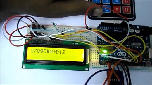 Keypad Interfacing with Arduino Uno