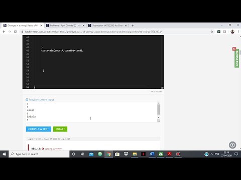 Hackerearth : Using Custom Input in Contests