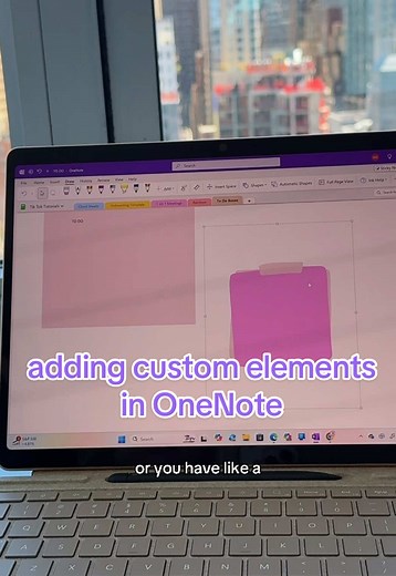 Creating Custom Sticky Notes in OneNote with Canva