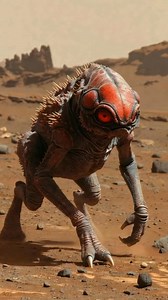 Concept of Mars alien creature #science #NASA #UFO #life #mars #fblifestyle #discovery | Som MR