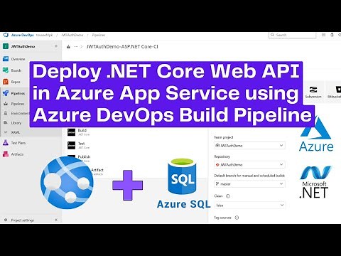 How to Deploy .NET Web API to Azure App Service with Azure DevOps CI/CD Pipeline + Azure SQL#Part2