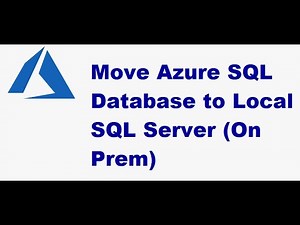 Copy Azure SQL Database to On-Prem SQL Server-How to Restore Azure SQL Database to ON Premise SQL