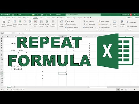 How to make REPEAT formula in excel using LAMBDA