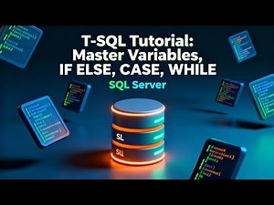 T-SQL Mastery: Variables, IF/ELSE & CASE in 15 Mins! ‪@JangiTech‬ #sqlserver #tsql #foryou #database