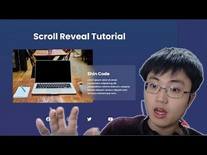 スクロールでフワッと要素が出てくるウェブサイトの作り方 - HTML/CSS/Javascript