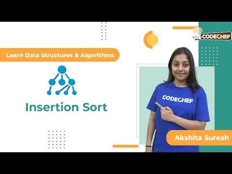 Insertion Sort in C | Learn DSA | CodeChef Learn