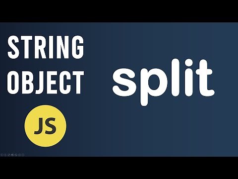 split Method | String Object In JavaScript