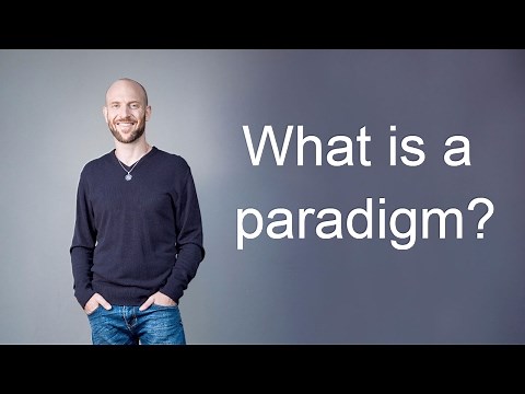 What is a paradigm?