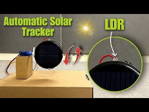 DIY Automatic Solar Tracker | Maximize Solar Energy with Arduino!