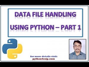 Introduction of File Handling | File handling in python class 12 | file handling in 12 cbse
