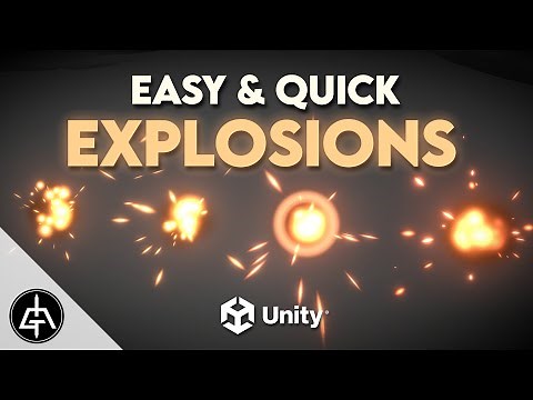 EASY EXPLOSIONS in Unity - Particle System vs VFX Graph