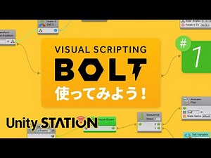 ビジュアルスクリプティングシステムBoltを使ってみよう！ 1回目 - Unityステーション