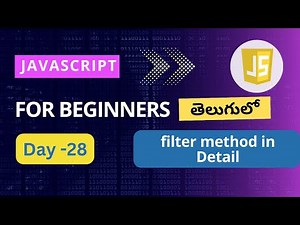 filter in JavaScript |filter method in JavaScript | JavaScript tutorials |filter method |JavaScript