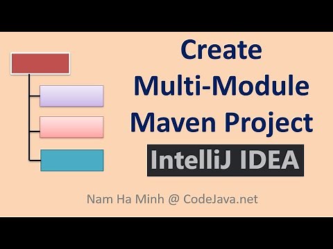 Create Multi-Module Maven Project in IntelliJ IDEA