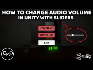 How to Change Audio Volume in Unity Using Sliders