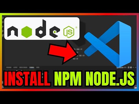 How To INSTALL NPM Nodejs In Visual Studio Code (FULL GUIDE) 2026