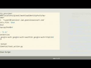 Connecting to Google Drive from Python in a GitHub Action