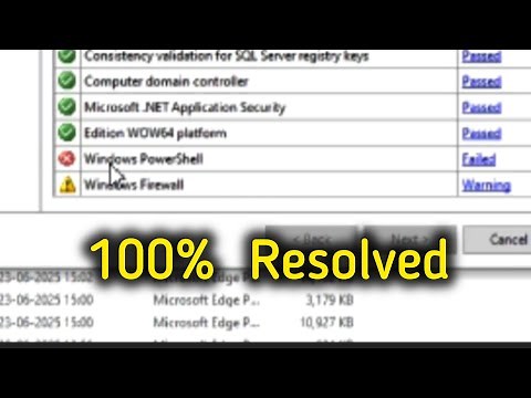 Window PowerShell Failed While Installing Sql #windowsPowerShell