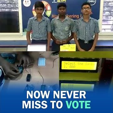 These Students Have Simplified Voting In A Blink Of An Eye, Literally!
