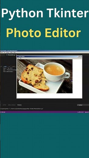 Python Tkinter Photo Filters Application