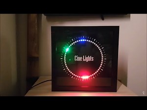 Led ring clock build and code