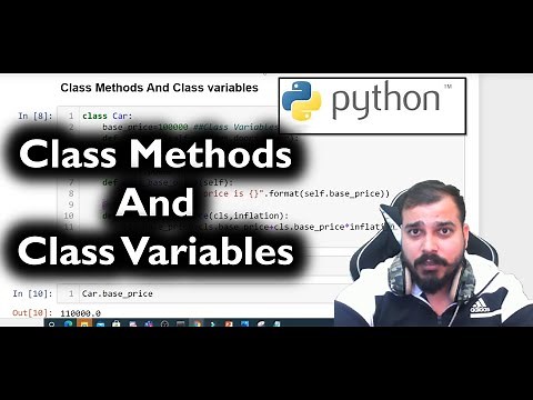 Class Variables And Class Methods In Python