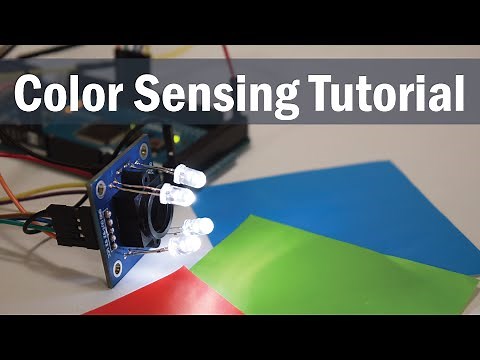 Arduino Color Sensing Tutorial - TCS230 TCS3200 Color Sensor