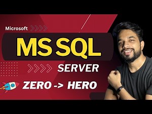 MASTER SQL 🔥 | Beginners to Advance Using MSSQL Server [HINDI]