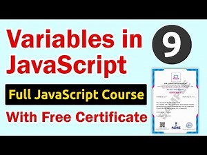 Variables in JavaScript