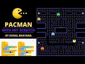 Pacman Game with MIT Scratch Block Programming.