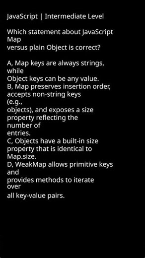 Maps vs Objects in JavaScript #FrontEndDevelopment #JavaScriptForBeginners #CodingCommunity