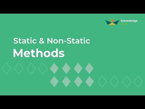 Static & Non-Static Methods | ICSE Computer Applications | Java & BlueJ