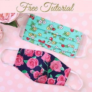 Face Mask Pattern {FREE Printable PDF  VIDEO} TREASURIE