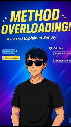 Java Method Overloading Explained | Method Overloading vs Overriding | Java Tutorial for Beginners