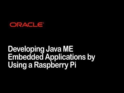 Oracle Java Embedded (Internet of Things) MOOC Overview