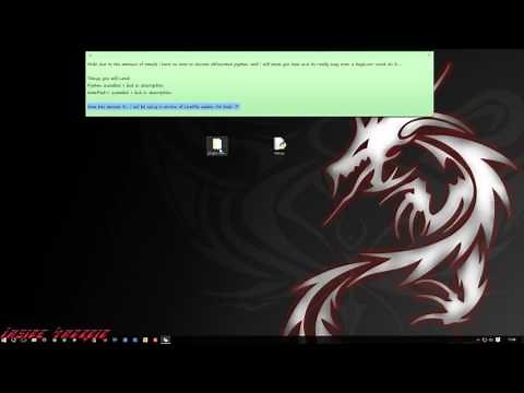 **How To Un-Obfuscate Python**