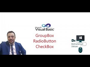 Learn Visual Basic #4 GroupBox- RadioButton- CheckBox