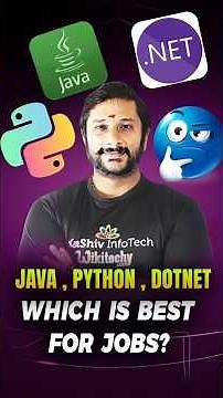Java vs Python vs Dotnet Tamil - Which is Best for Jobs? | Kaashiv Infotech Dotnet