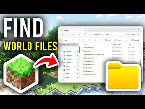 How To Find Your Minecraft World Files - Step By Step