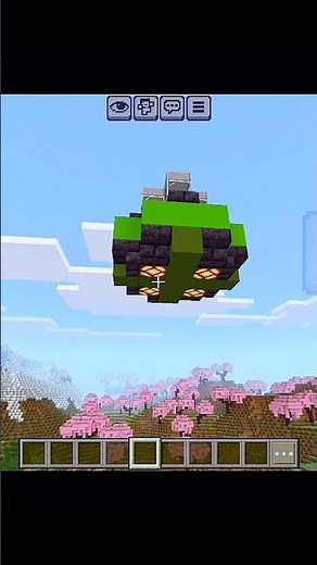 "Alien Ship Build in Minecraft 🚀 #shorts #minecraft"