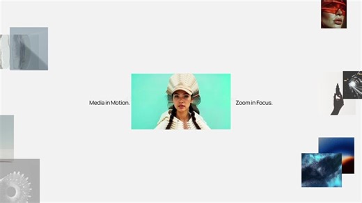 Floating Media and Depth Zoom Scroll