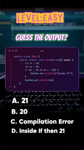99℅ of Beginners Fail this Simple Java Math..Can you guess the output? #devjava #facts #coding